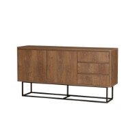 Dulăpior Hanah Home Ruba Walnut/Black imaginea #4 — magazin online Desire.md