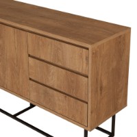 Dulăpior Hanah Home Ruba Walnut/Black imaginea #7 — magazin online Desire.md