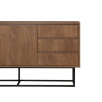Dulăpior Hanah Home Ruba Walnut/Black imaginea #8 — magazin online Desire.md
