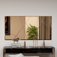 Зеркало Hanah Home Orezo Bronze фото №2 — интернет-магазин Desire.md