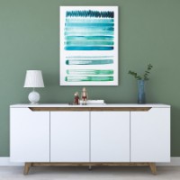 Dulăpior Hanah Home GD102 1874 White/Walnut