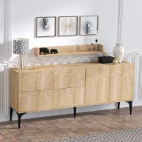 Тумба Hanah Home Stella Sapphire Oak фото №2 — интернет-магазин Desire.md