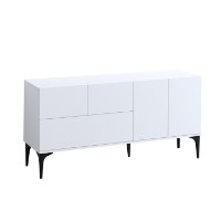 Dulăpior Hanah Home Glise Dec0023 White/Black imaginea #3 — magazin online Desire.md