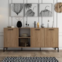 Dulăpior Hanah Home Aurora 1636 Oak imaginea #2 — magazin online Desire.md