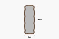 Oglindă Hanah Home Aror Walnut imaginea #4 — magazin online Desire.md