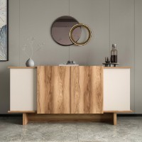 Dulăpior Hanah Home Diana Sand/Walnut