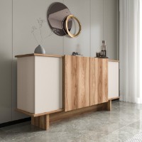 Dulăpior Hanah Home Diana Sand/Walnut imaginea #3 — magazin online Desire.md