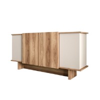Dulăpior Hanah Home Diana Sand/Walnut imaginea #6 — magazin online Desire.md