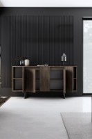 Dulăpior Hanah Home Luxe Walnut/Black imaginea #5 — magazin online Desire.md