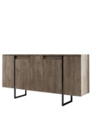 Dulăpior Hanah Home Luxe Walnut/Black imaginea #6 — magazin online Desire.md