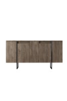 Dulăpior Hanah Home Luxe Walnut/Black imaginea #8 — magazin online Desire.md