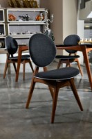 Комплект для столовой Hanah Home Touch v2 Anthracite фото №3 — интернет-магазин Desire.md