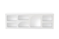 Dulăpior Hanah Home Ferlis White imaginea #7 — magazin online Desire.md