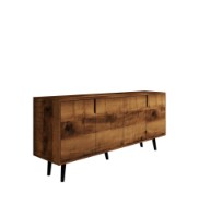 Dulăpior Hanah Home Latina Modern 180 Walnut imaginea #5 — magazin online Desire.md