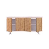 Dulăpior Hanah Home Nossa Oak/White imaginea #3 — magazin online Desire.md