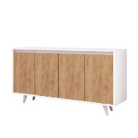 Dulăpior Hanah Home Nossa Oak/White imaginea #4 — magazin online Desire.md