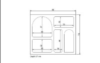 Тумба Hanah Home Lessa White фото №8 — интернет-магазин Desire.md