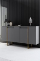 Dulăpior Hanah Home Luxe Anthracite/Gold