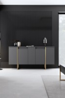 Dulăpior Hanah Home Luxe Anthracite/Gold imaginea #3 — magazin online Desire.md
