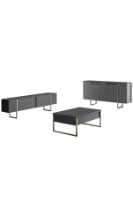 Dulăpior Hanah Home Luxe Anthracite/Gold imaginea #7 — magazin online Desire.md