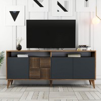 Dulăpior Hanah Home Milan Walnut/Anthracite imaginea #5 — magazin online Desire.md