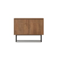 Dulăpior Hanah Home Zuri Walnut/Black imaginea #3 — magazin online Desire.md