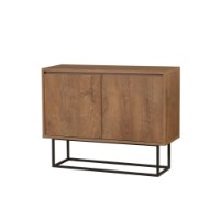 Dulăpior Hanah Home Zuri Walnut/Black imaginea #4 — magazin online Desire.md