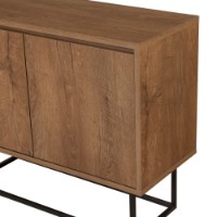Dulăpior Hanah Home Zuri Walnut/Black imaginea #5 — magazin online Desire.md