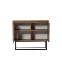 Dulăpior Hanah Home Zuri Walnut/Black imaginea #7 — magazin online Desire.md