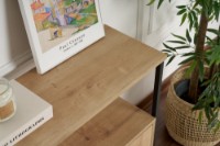 Dulăpior Hanah Home Solace Oak/Black imaginea #5 — magazin online Desire.md