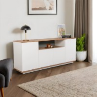Dulăpior Hanah Home Arista White/Atlantic Pine