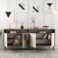Dulăpior Hanah Home Milan Walnut/Cream imaginea #3 — magazin online Desire.md