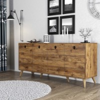 Dulăpior Hanah Home Elite 1610 Walnut imaginea #2 — magazin online Desire.md