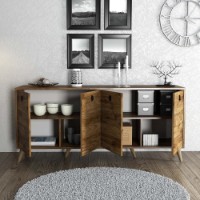 Dulăpior Hanah Home Elite 1610 Walnut imaginea #3 — magazin online Desire.md