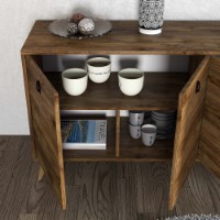 Dulăpior Hanah Home Elite 1610 Walnut imaginea #4 — magazin online Desire.md