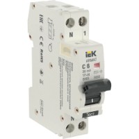 Дифференциальный автомат IEK AR-B06S-1N-C06C030