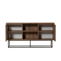 Dulăpior Hanah Home Zela Walnut/Black imaginea #4 — magazin online Desire.md