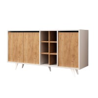 Dulăpior Hanah Home Prava Oak/White imaginea #4 — magazin online Desire.md