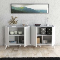 Dulăpior Hanah Home Elegante 1602 White imaginea #3 — magazin online Desire.md