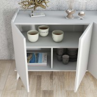 Dulăpior Hanah Home Elegante 1602 White imaginea #4 — magazin online Desire.md