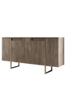 Dulăpior Hanah Home Luxe Walnut/Gold imaginea #6 — magazin online Desire.md