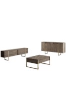 Dulăpior Hanah Home Luxe Walnut/Gold imaginea #7 — magazin online Desire.md