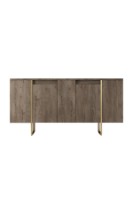 Dulăpior Hanah Home Luxe Walnut/Gold imaginea #8 — magazin online Desire.md