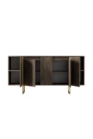 Dulăpior Hanah Home Luxe Walnut/Gold imaginea #9 — magazin online Desire.md