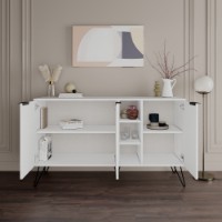 Dulăpior Hanah Home Clara White imaginea #2 — magazin online Desire.md