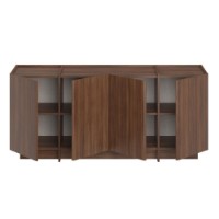 Dulăpior Hanah Home Dorma Milano Walnut imaginea #8 — magazin online Desire.md