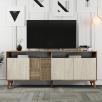 Dulăpior Hanah Home Milan Walnut/Travertine imaginea #5 — magazin online Desire.md