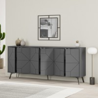 Dulăpior Hanah Home Dune Anthracite imaginea #2 — magazin online Desire.md