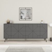 Dulăpior Hanah Home Dune Anthracite imaginea #3 — magazin online Desire.md