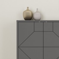 Dulăpior Hanah Home Dune Anthracite imaginea #4 — magazin online Desire.md